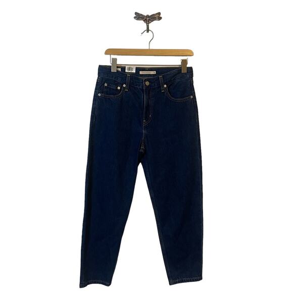 NEW Levi's Loose Taper Crop Blue Jeans Women's Size 25 NWT - Picture 1 of 7